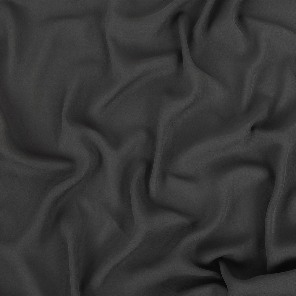 Charcoal Polyester Georgette Charcoal Polyester Georgette