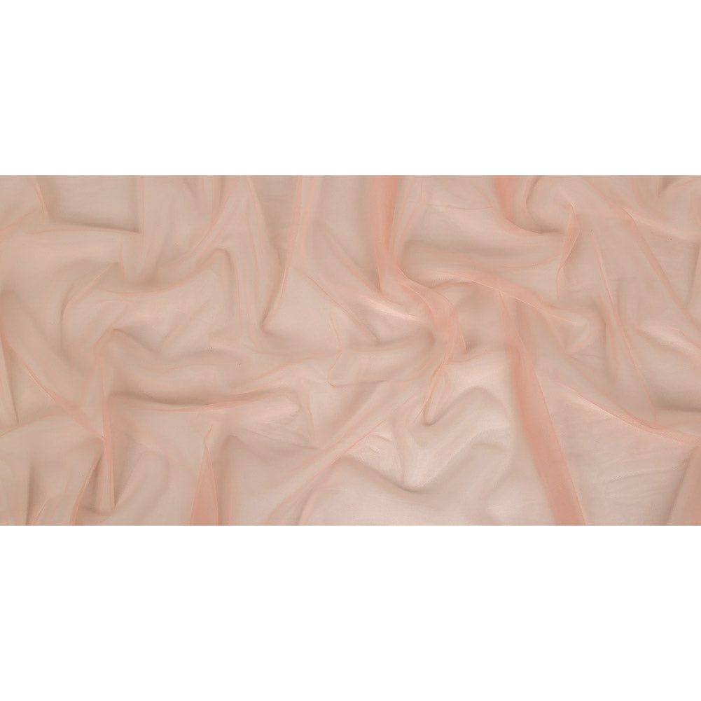 Silver Pink Polyester Stretch Mesh Full Silver Pink Polyester Stretch Mesh Full
