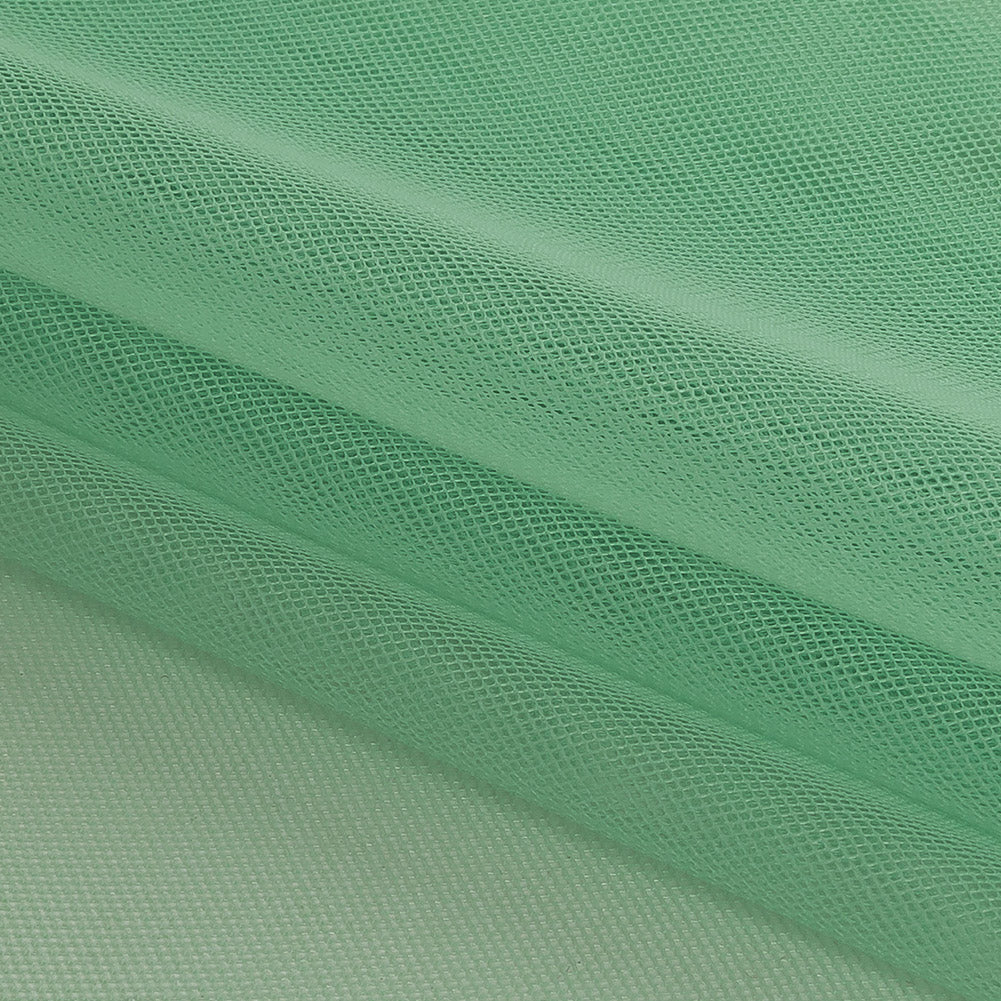Mist Green Polyester Stretch Mesh Folded Mist Green Polyester Stretch Mesh Folded