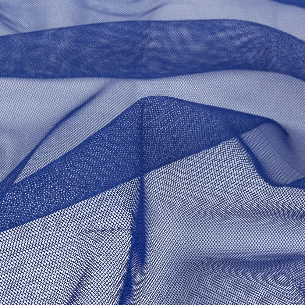 Royal Blue Polyester Stretch Mesh Detail Royal Blue Polyester Stretch Mesh Detail