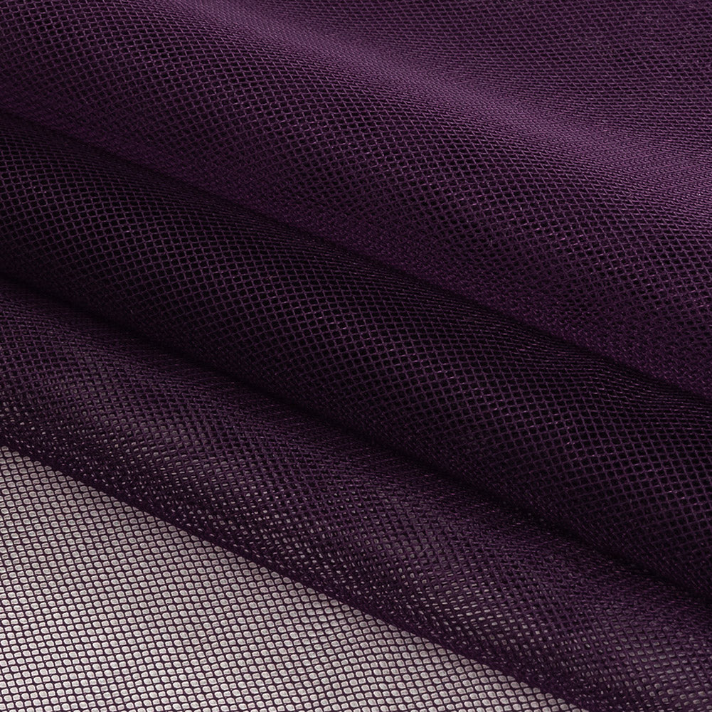 Blackberry Cordial Polyester Stretch Mesh Folded Blackberry Cordial Polyester Stretch Mesh Folded