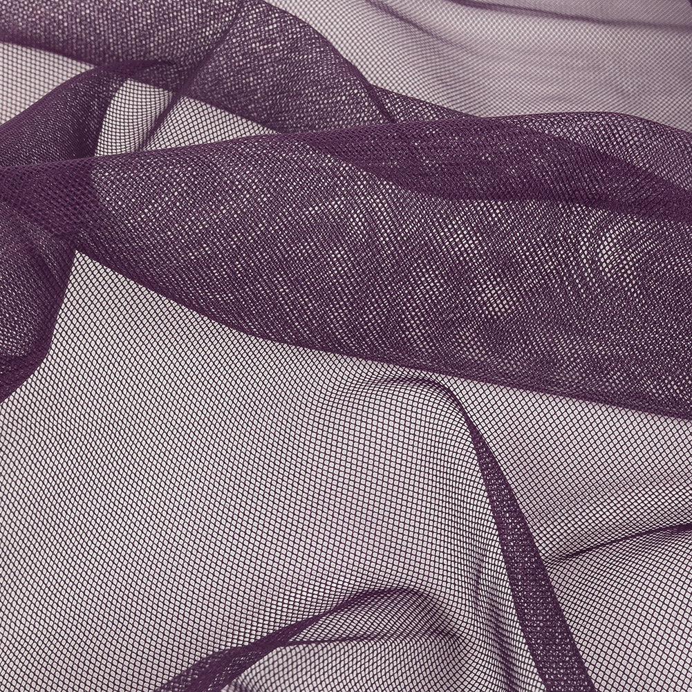 Blackberry Cordial Polyester Stretch Mesh Detail Blackberry Cordial Polyester Stretch Mesh Detail