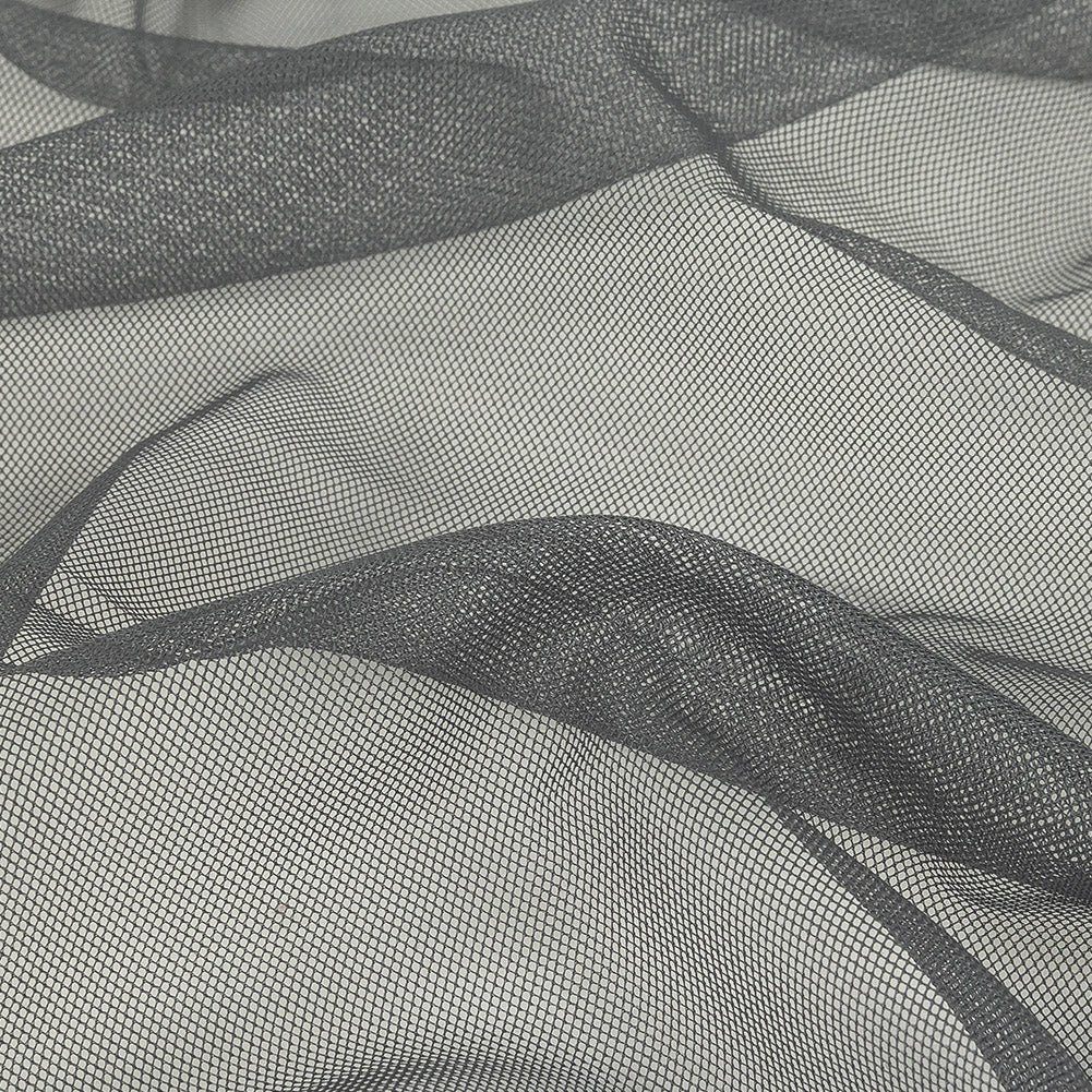 Slate Polyester Stretch Mesh Detail Slate Polyester Stretch Mesh Detail
