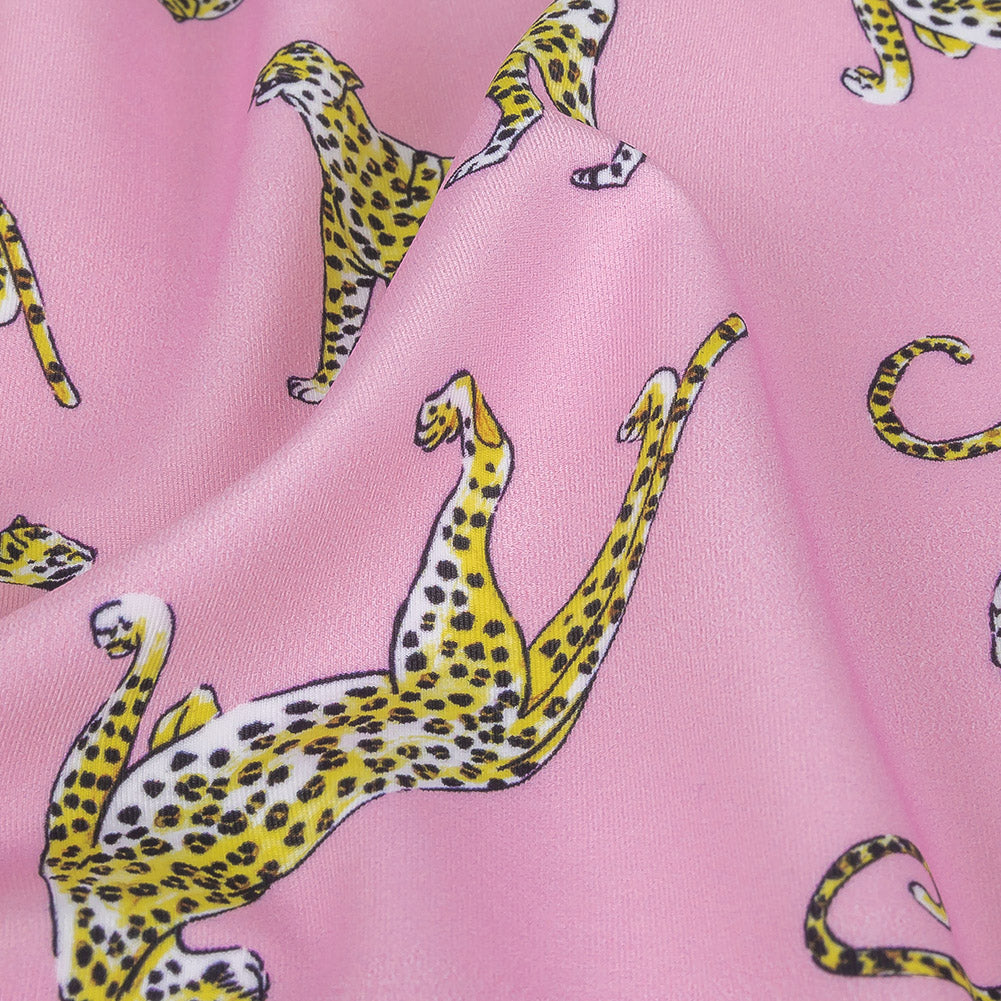 Compression Swimwear Tricot, UV Protective with Aloe Vera Microcapsules - Cradle Pink Cheetahs - Caye Collection Compression Swimwear Tricot, UV Protective with Aloe Vera Microcapsules - Cradle Pink Cheetahs - Caye Collection
