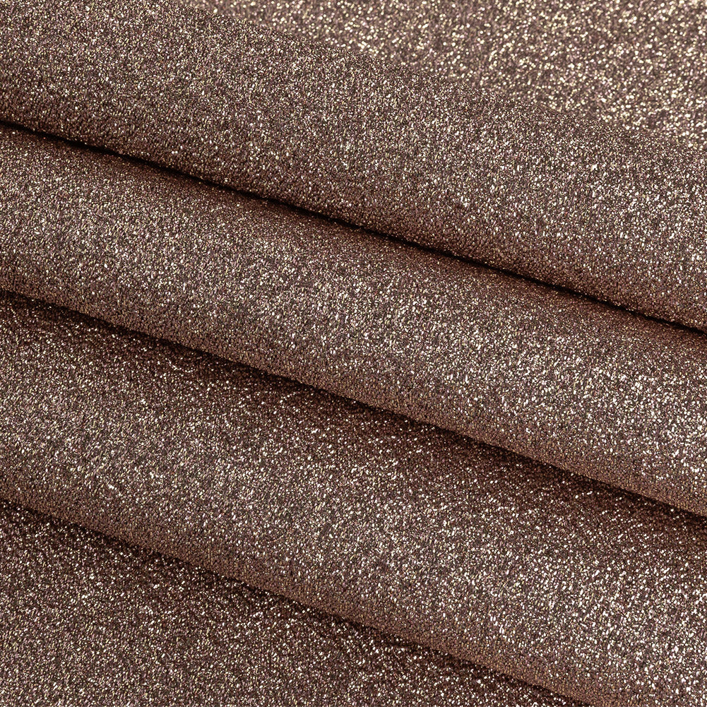 Cygnus Metallic Pink and Gold Crinkled Lame Luxury Brocade Folded Cygnus Metallic Pink and Gold Crinkled Lame Luxury Brocade Folded