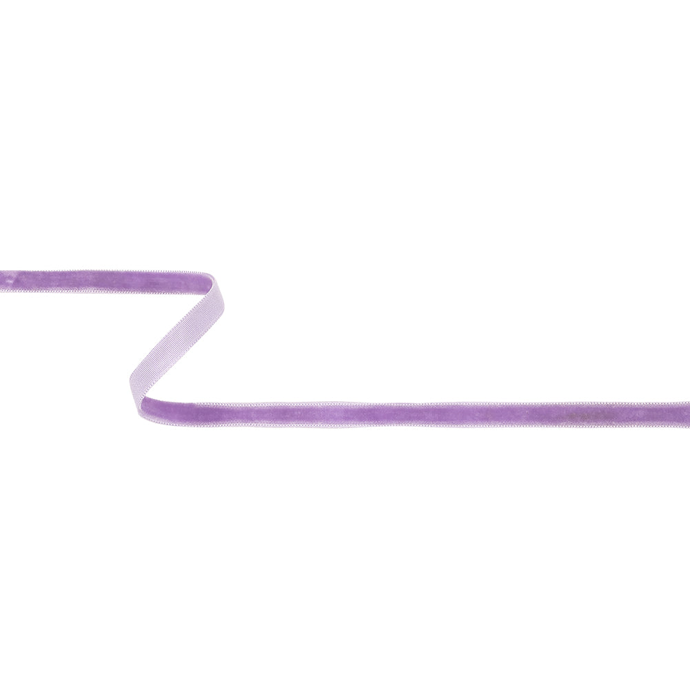 Crocus Single Face Velvet Ribbon - 0.3125" Crocus Single Face Velvet Ribbon - 0.3125"