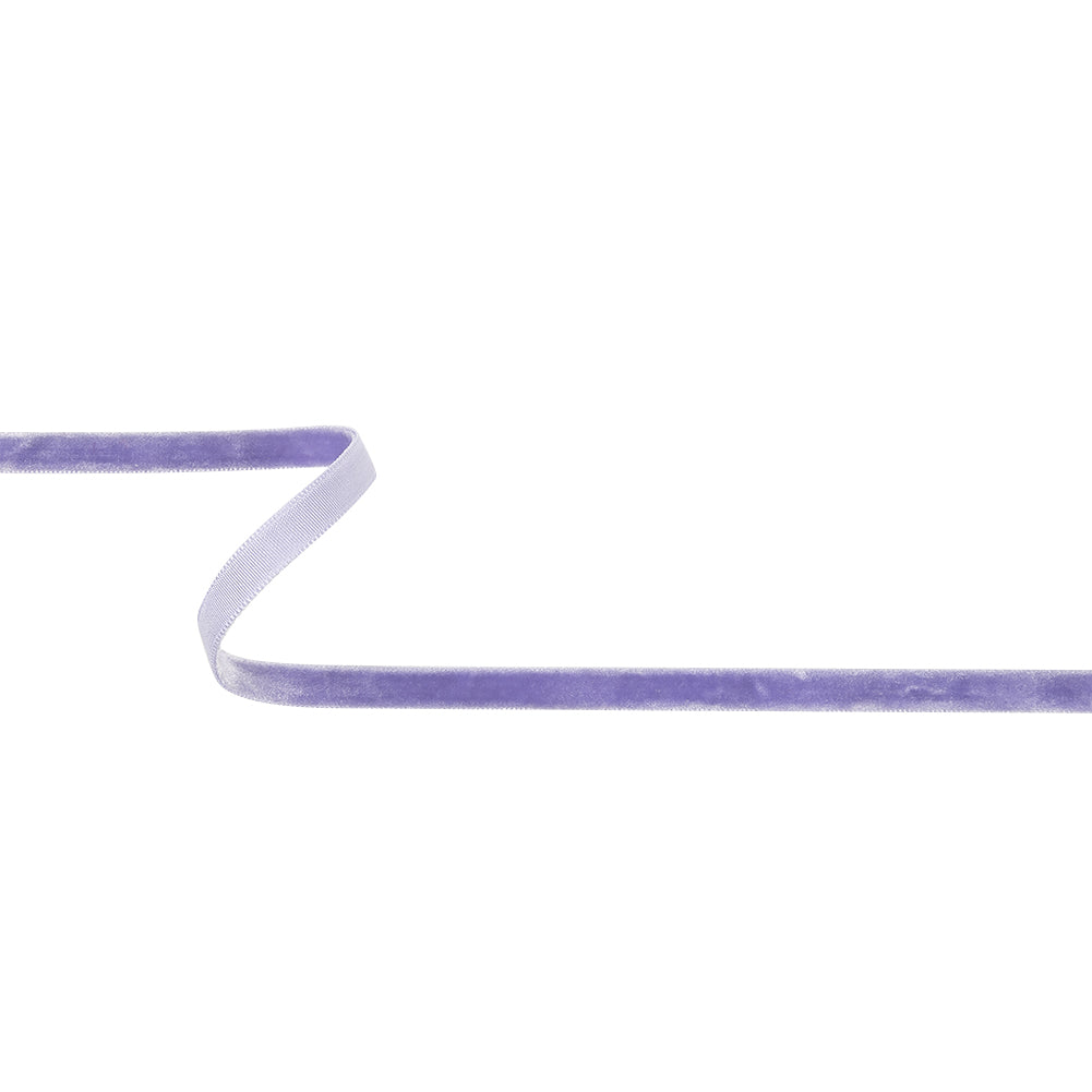 Lilac Single Face Velvet Ribbon - 0.3125" Lilac Single Face Velvet Ribbon - 0.3125"
