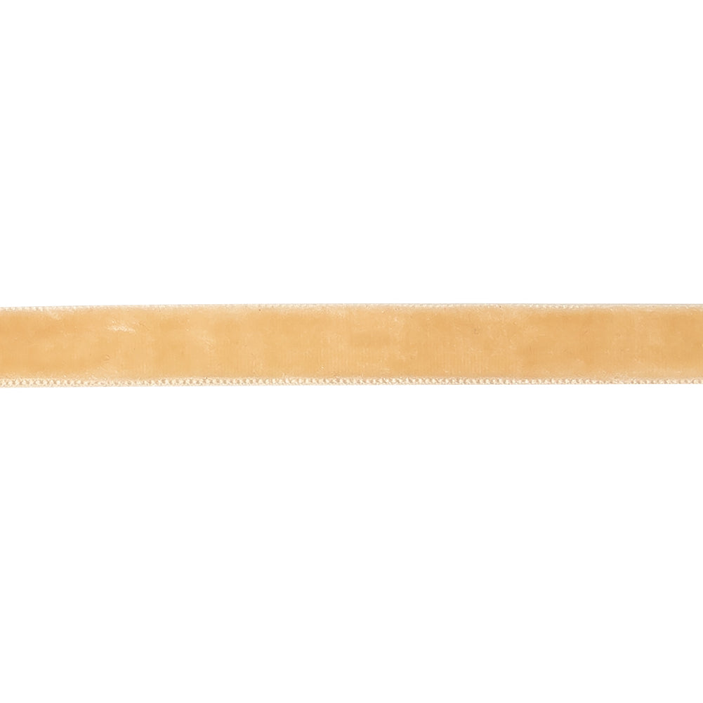 Desert Dust Single Face Velvet Ribbon - 0.375" Detail Desert Dust Single Face Velvet Ribbon - 0.375" Detail