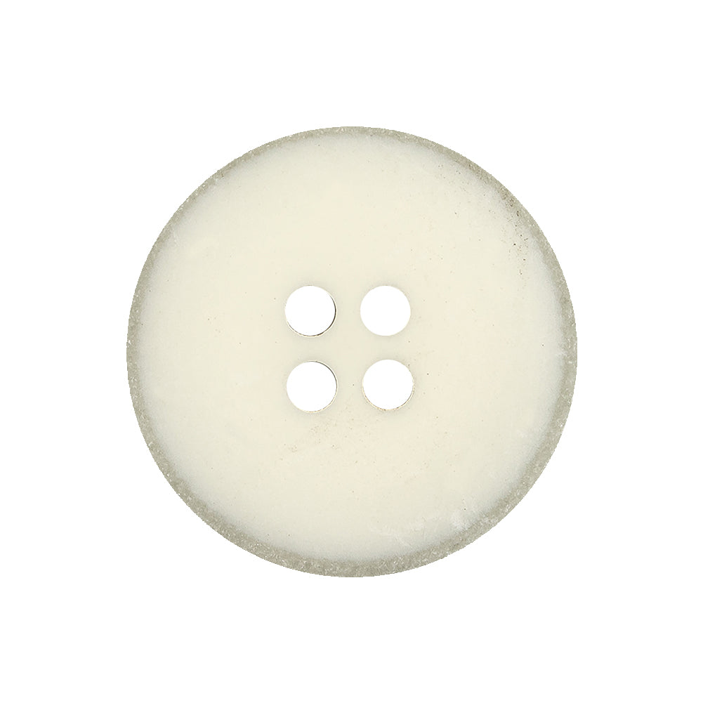 Pale Silver Shimmer 4-Hole Plastic Inkwell Button - 40L/25.5mm Detail Pale Silver Shimmer 4-Hole Plastic Inkwell Button - 40L/25.5mm Detail