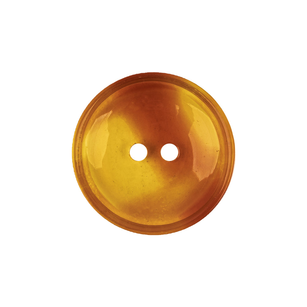 Italian Sunset Swirls Shallow Plate 2-Hole Plastic Button - 36L/23mm Italian Sunset Swirls Shallow Plate 2-Hole Plastic Button - 36L/23mm