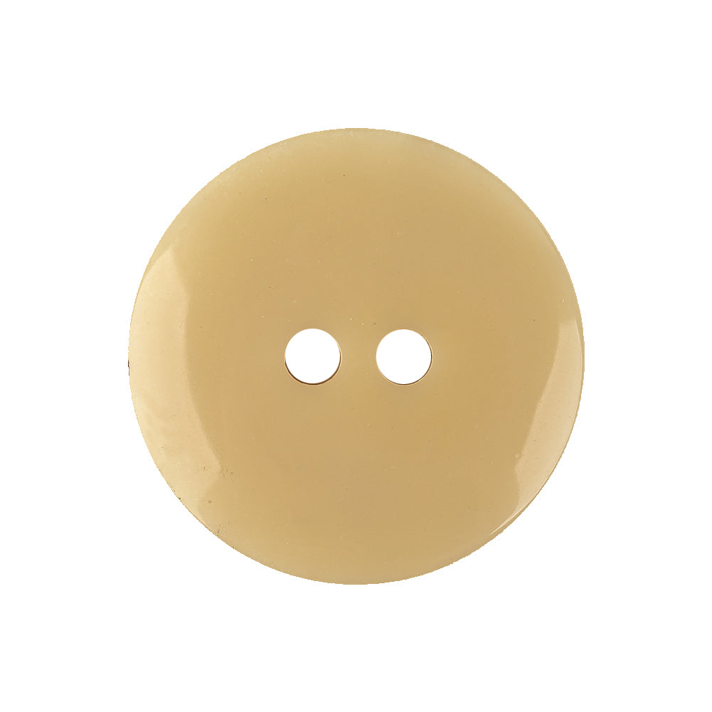 Italian Sand and Satin White Swirls 2-Hole Plastic Button - 40L/25.5mm Detail Italian Sand and Satin White Swirls 2-Hole Plastic Button - 40L/25.5mm Detail