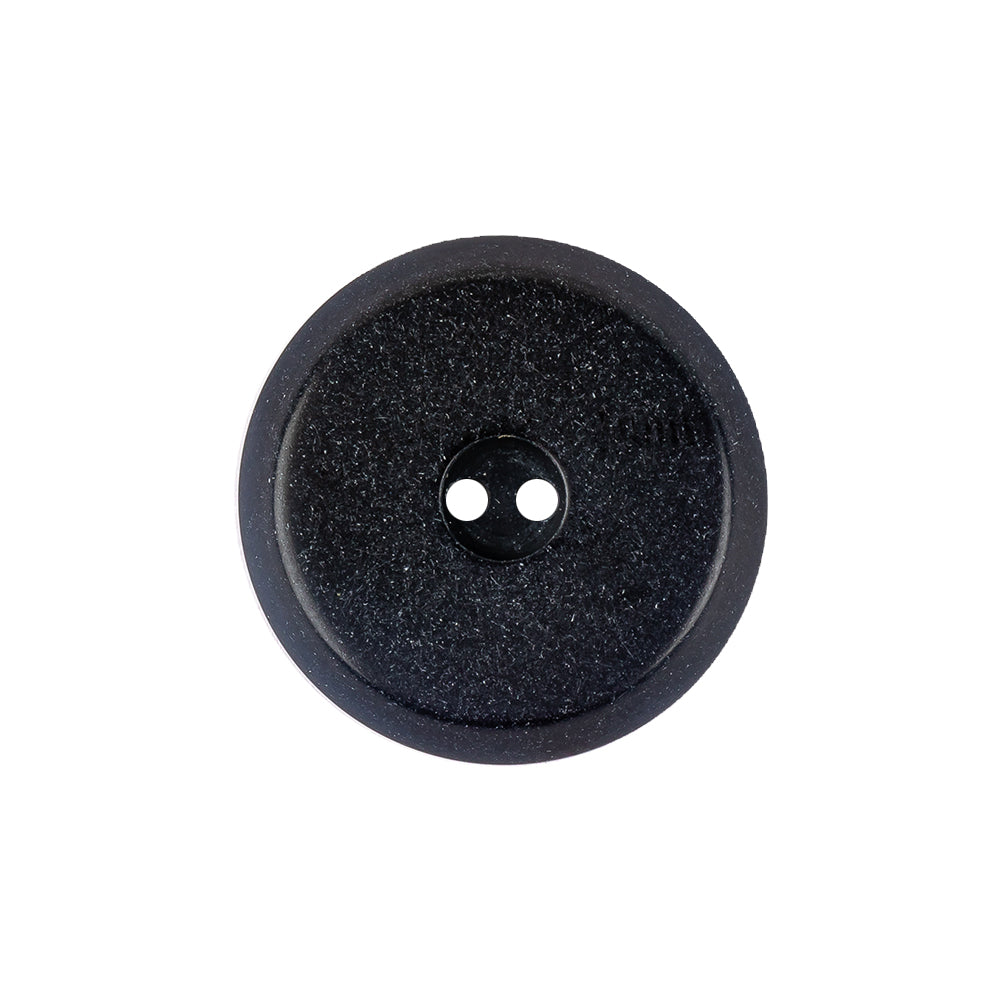 Italian Dark Navy and Blue Beveled Edge 2-Hole Plastic Button - 36L/23mm Italian Dark Navy and Blue Beveled Edge 2-Hole Plastic Button - 36L/23mm