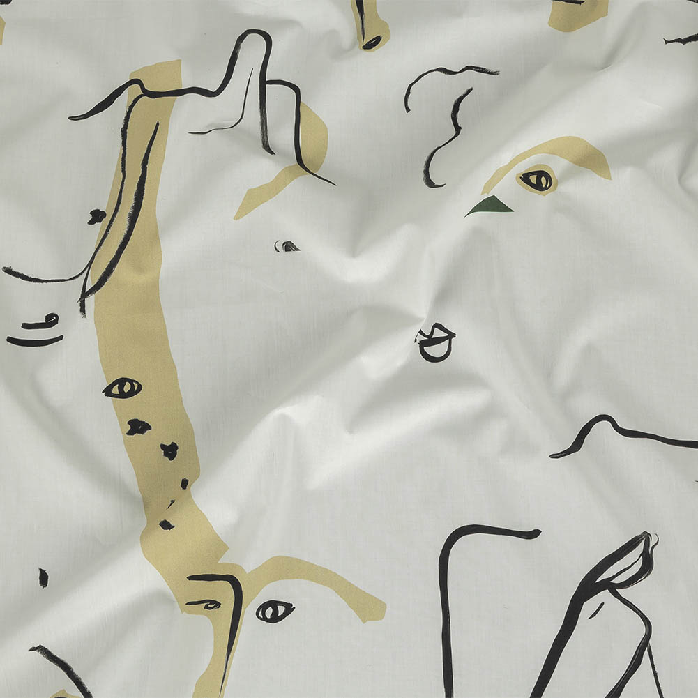 Mood Exclusive Snow White Sensual Sensations Cotton Poplin Mood Exclusive Snow White Sensual Sensations Cotton Poplin