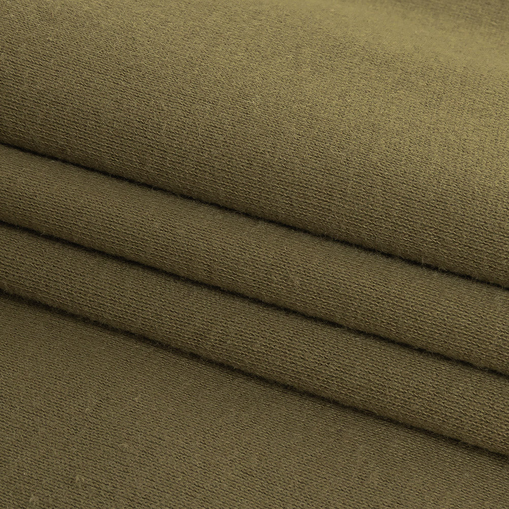 Cotton Tubular 1x1 Rib Knit - Aloe Folded Cotton Tubular 1x1 Rib Knit - Aloe Folded