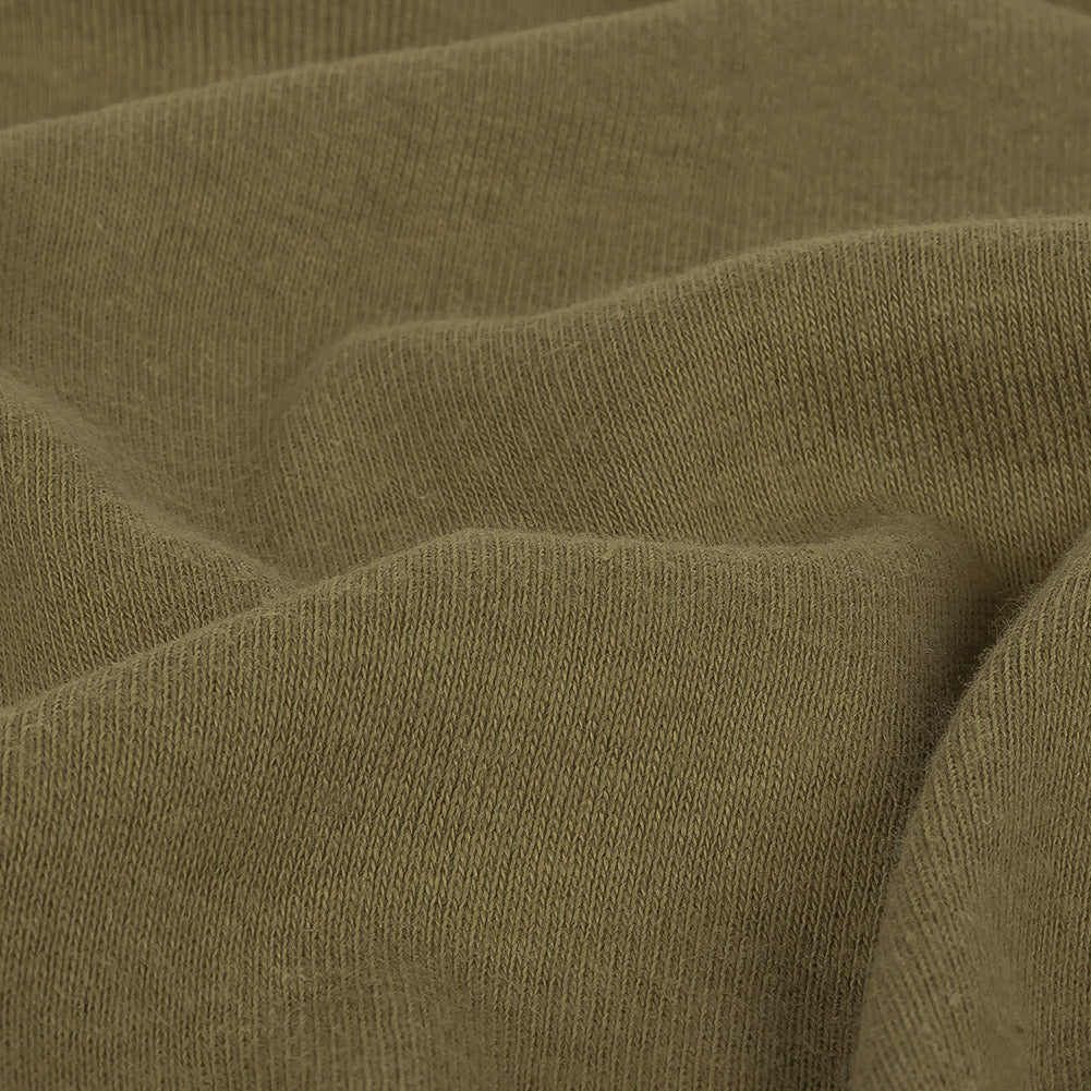 Cotton Tubular 1x1 Rib Knit - Aloe Detail Cotton Tubular 1x1 Rib Knit - Aloe Detail