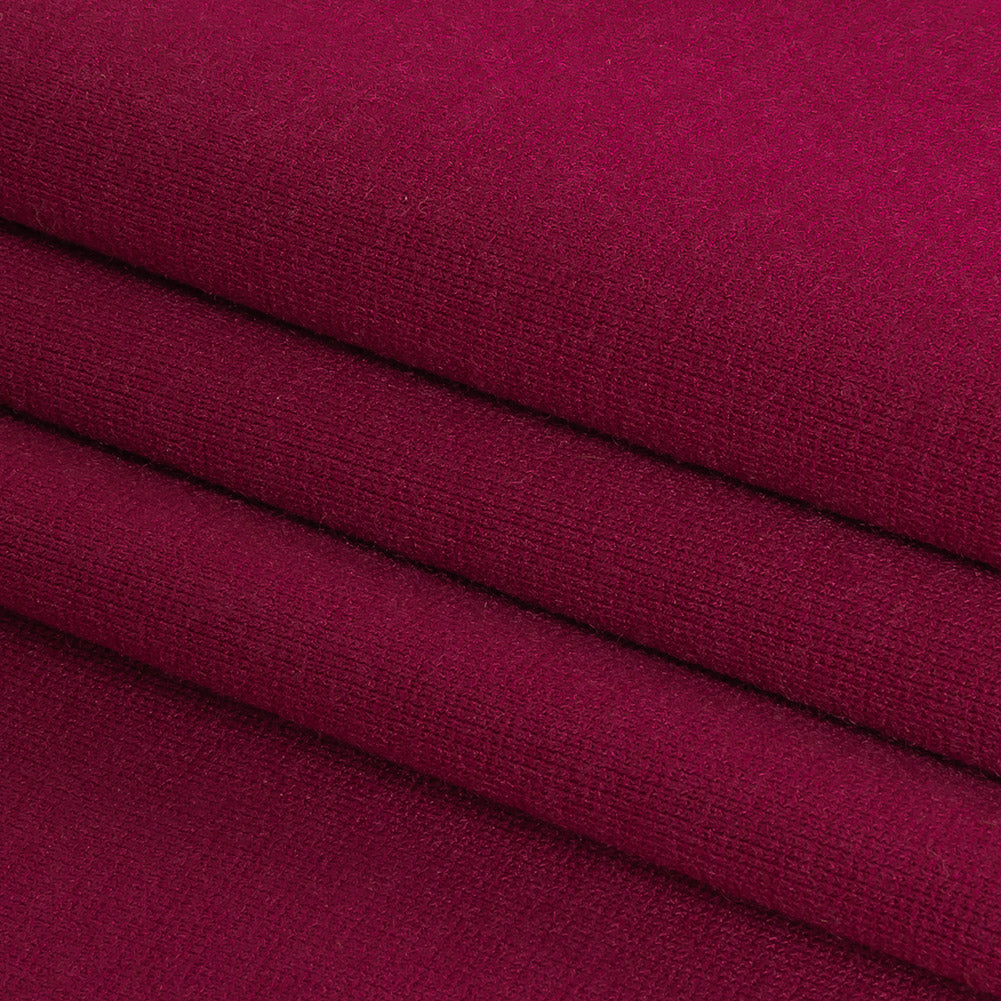 Beet Red Polyester Ponte de Roma Folded Beet Red Polyester Ponte de Roma Folded