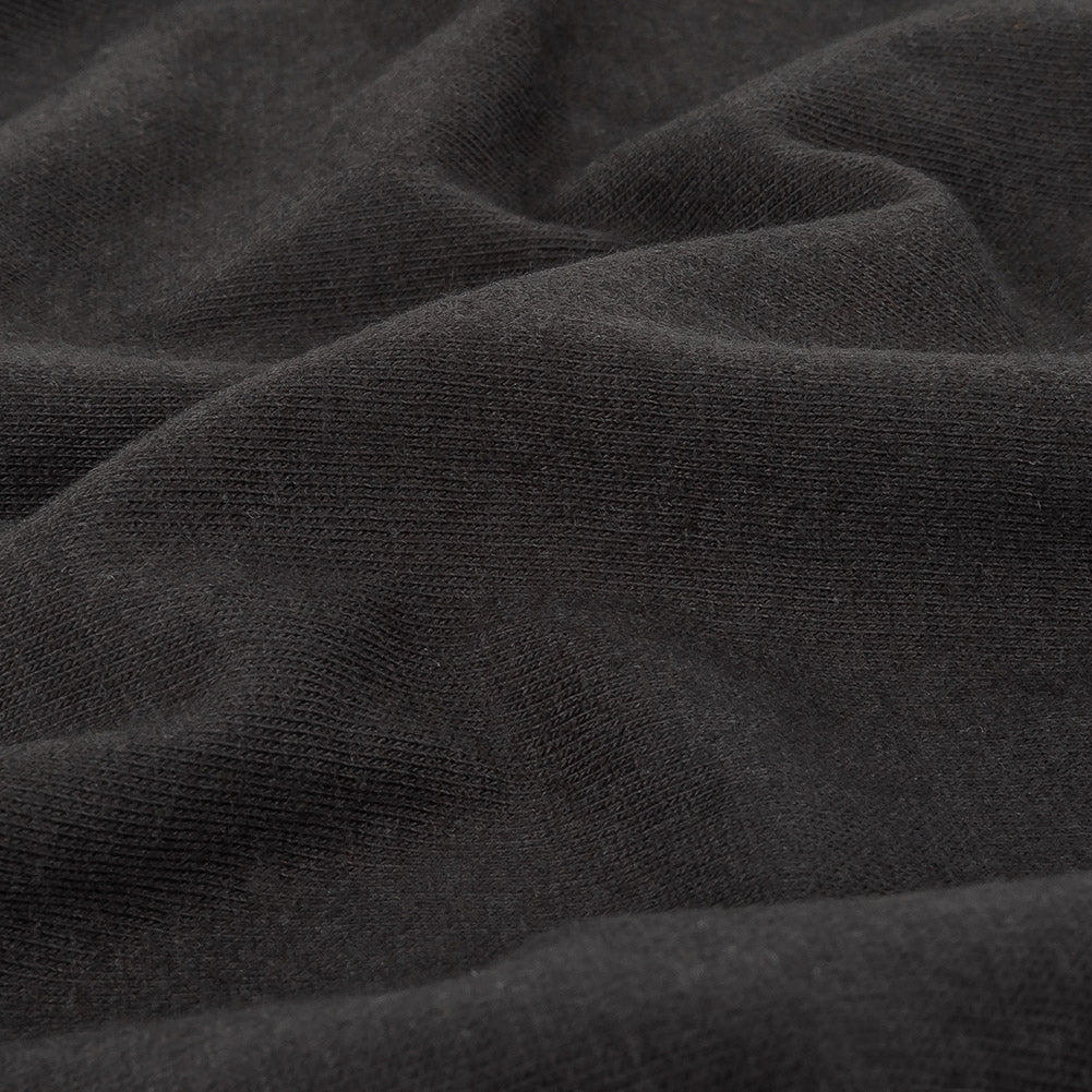 Black Tubular Cotton Jersey Detail Black Tubular Cotton Jersey Detail