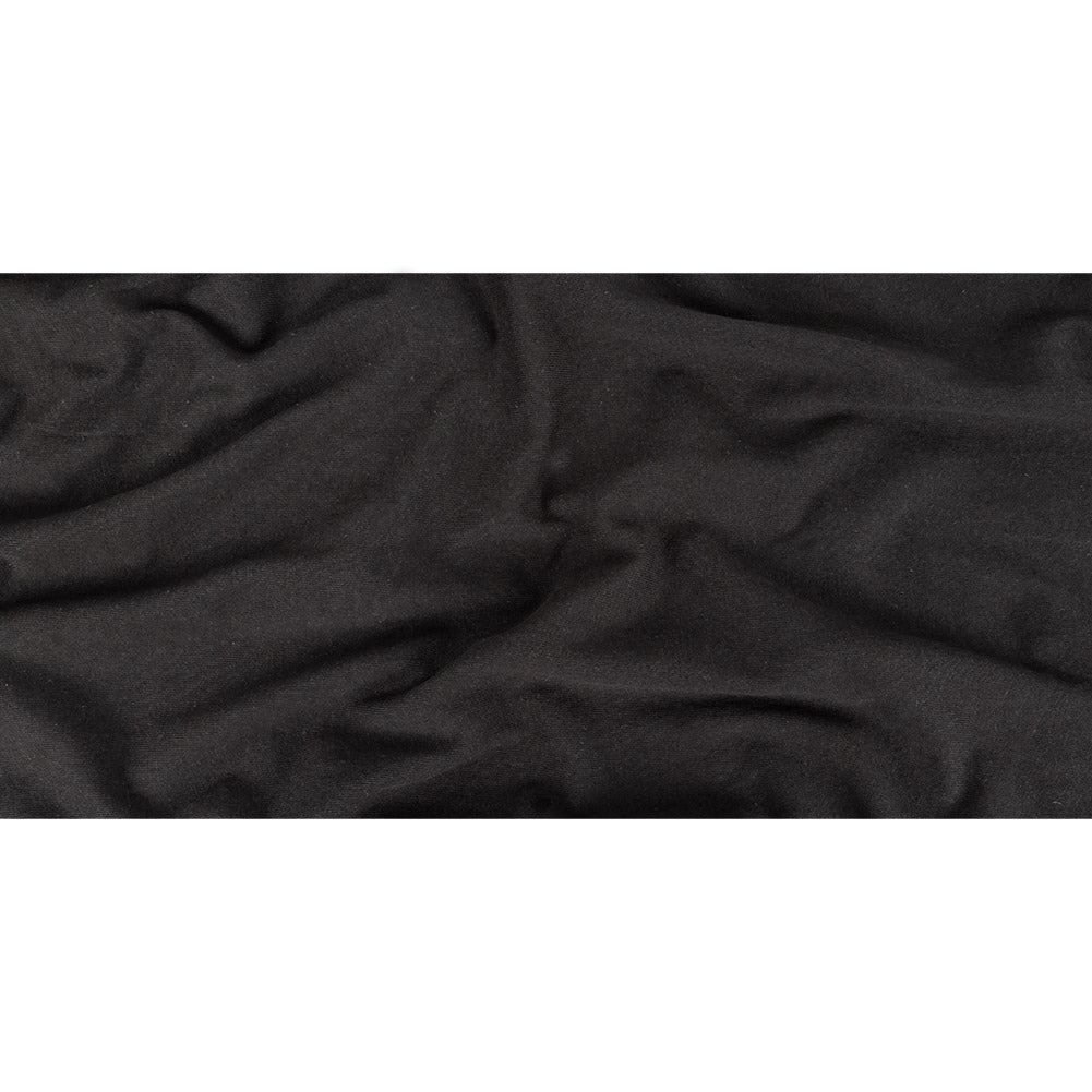 Black Tubular Cotton Jersey Full Black Tubular Cotton Jersey Full
