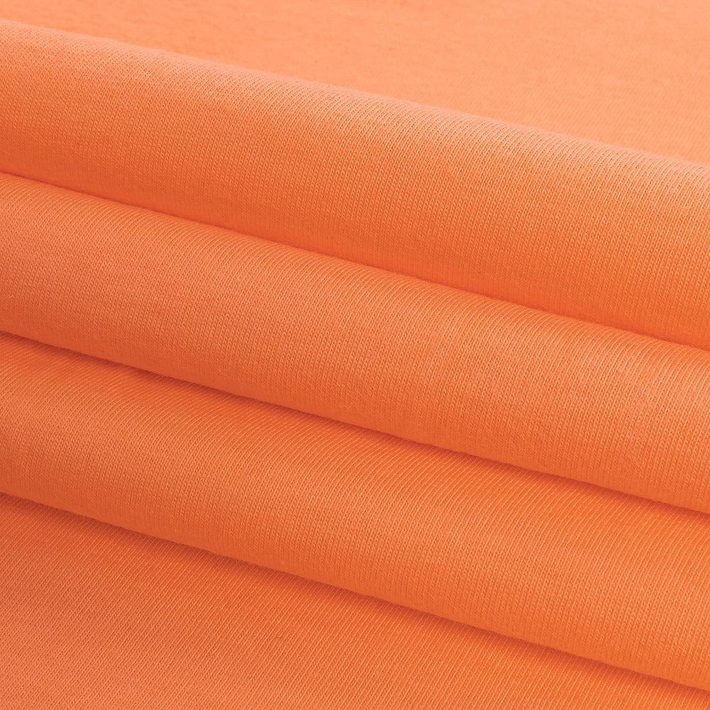 Tubular Cotton Jersey - Canteloupe Folded Tubular Cotton Jersey - Canteloupe Folded