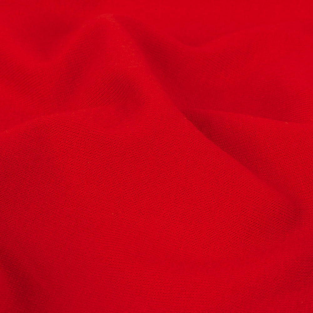 Tubular Cotton Jersey - True Red Detail Tubular Cotton Jersey - True Red Detail