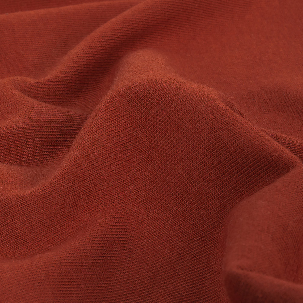 Tubular Cotton Jersey - Rust Detail Tubular Cotton Jersey - Rust Detail