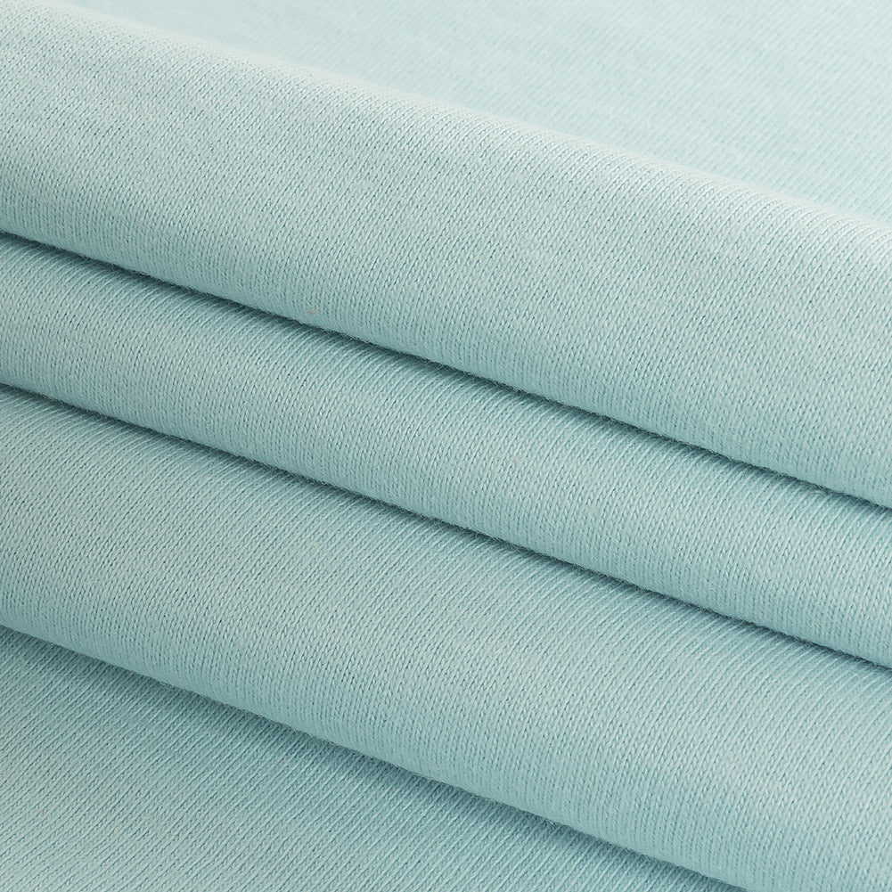 Pastel Blue Tubular Cotton Jersey Folded Pastel Blue Tubular Cotton Jersey Folded