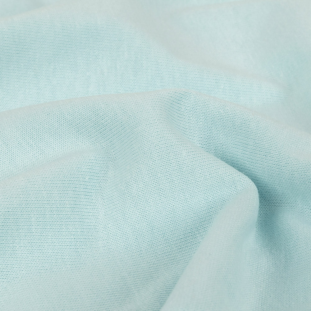 Pastel Blue Tubular Cotton Jersey Detail Pastel Blue Tubular Cotton Jersey Detail