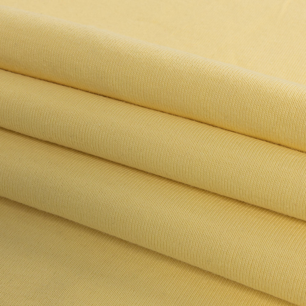 Cotton Tubular 1x1 Rib Knit - Lemonade Folded Cotton Tubular 1x1 Rib Knit - Lemonade Folded