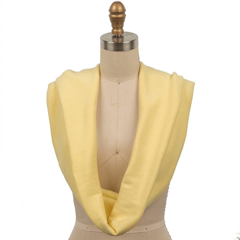 Cotton Tubular 1x1 Rib Knit - Lemonade Cotton Tubular 1x1 Rib Knit - Lemonade