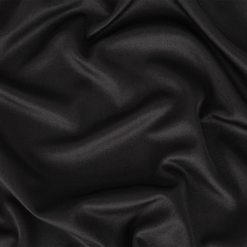 Black Polyester Tricot Black Polyester Tricot