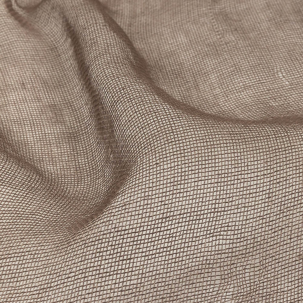 Dusty Brown Cotton Gauze Detail Dusty Brown Cotton Gauze Detail