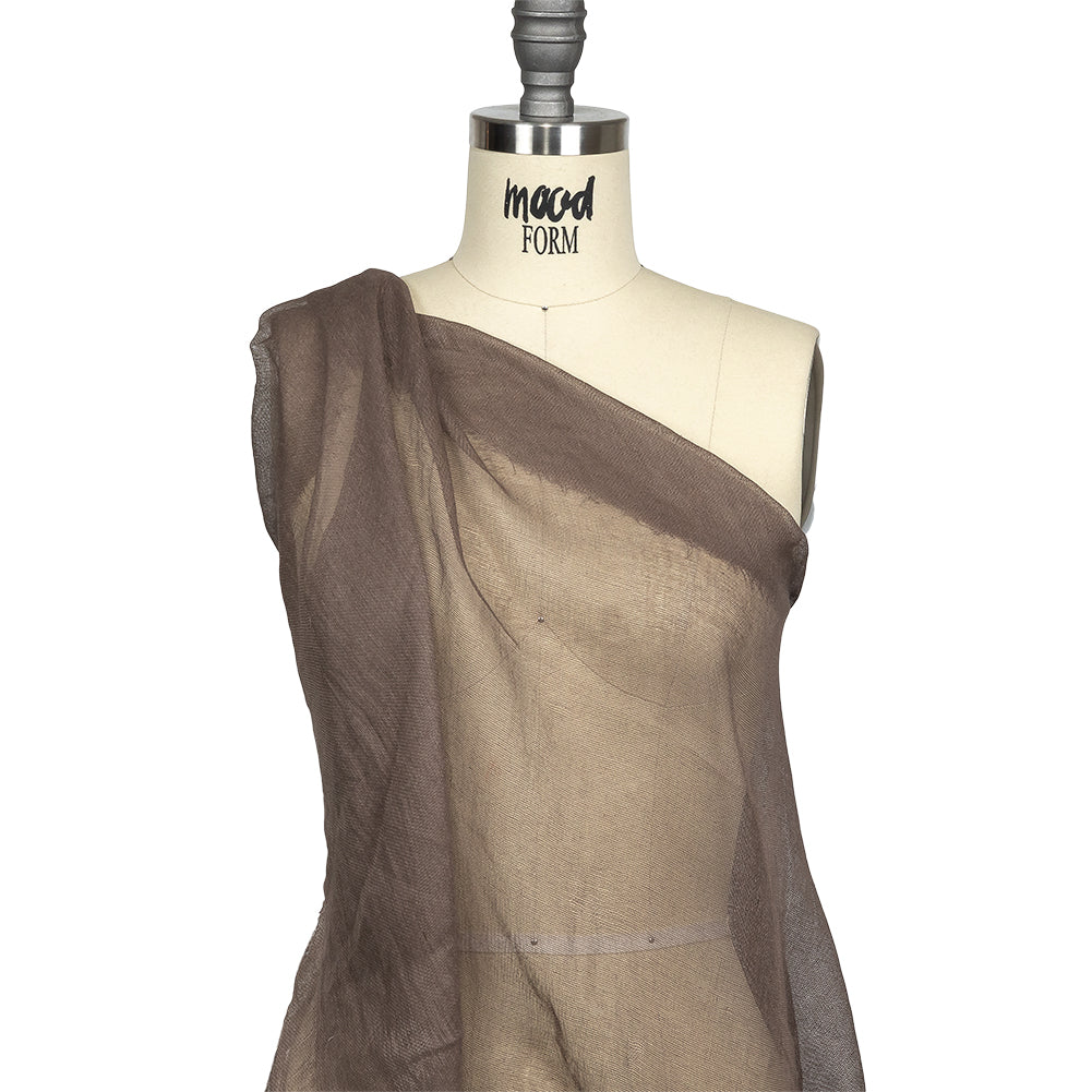 Dusty Brown Cotton Gauze Drape Dusty Brown Cotton Gauze Drape