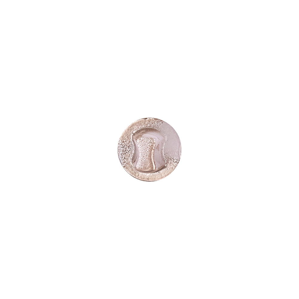 Pearlized Glamour Gold Shiny Dome Shaped Shank Back Button - 12L/7.5mm Detail Pearlized Glamour Gold Shiny Dome Shaped Shank Back Button - 12L/7.5mm Detail