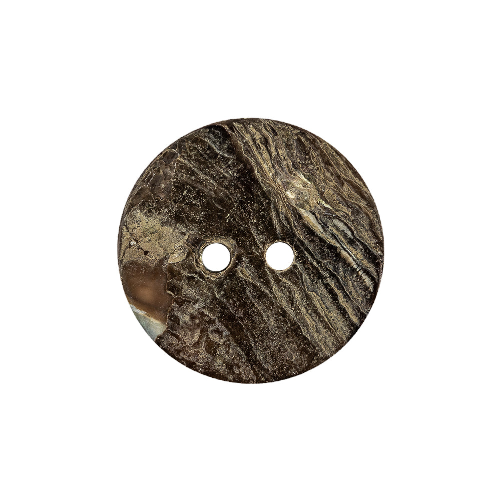 Smoke Iridescent 2-Hole Natural Shell Button - 36L/23mm Detail Smoke Iridescent 2-Hole Natural Shell Button - 36L/23mm Detail