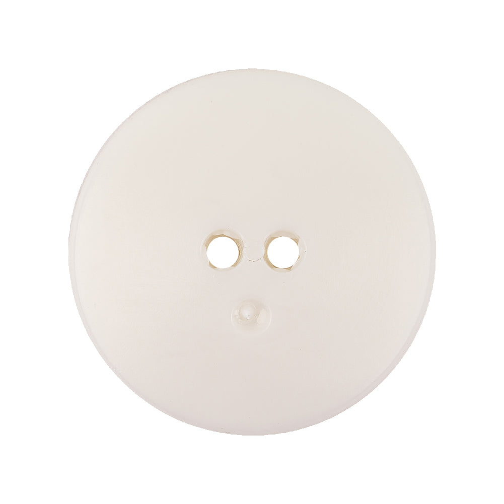Italian White Abstract Textured Plastic Jacket Button - 44L/28mm Detail Italian White Abstract Textured Plastic Jacket Button - 44L/28mm Detail