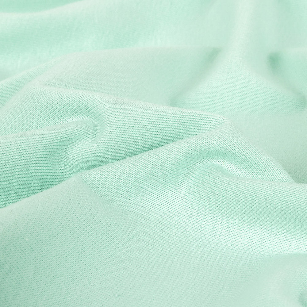 Aqua Tubular Cotton Jersey Detail Aqua Tubular Cotton Jersey Detail