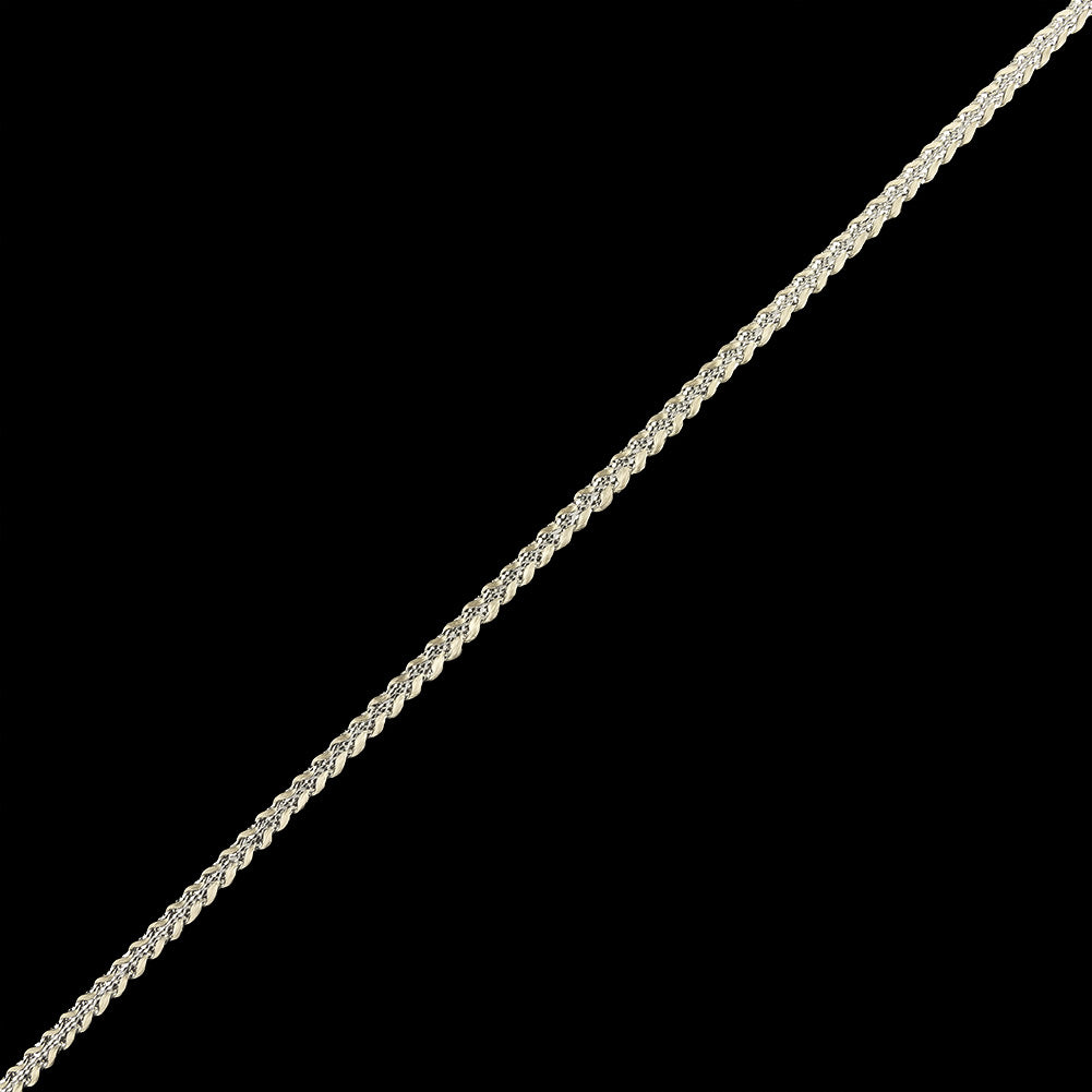 Metallic Silver and White Braided Trim - 0.1875" Metallic Silver and White Braided Trim - 0.1875"