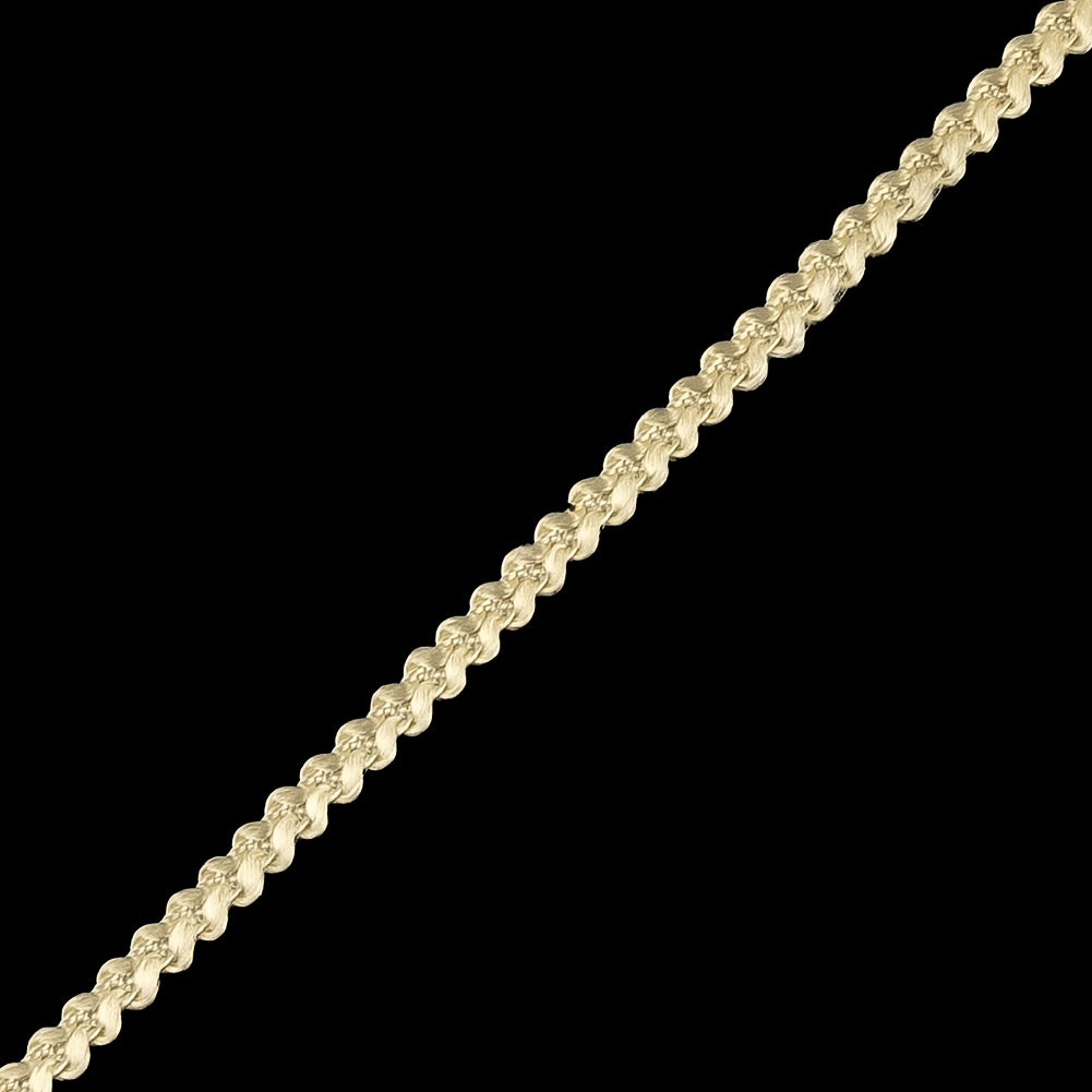 Icicle Cotton Blend Braided Trim - 0.1875" Detail Icicle Cotton Blend Braided Trim - 0.1875" Detail