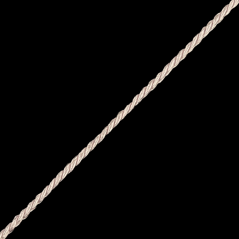 Pale Lavender Twisted Cord - 2mm Detail Pale Lavender Twisted Cord - 2mm Detail