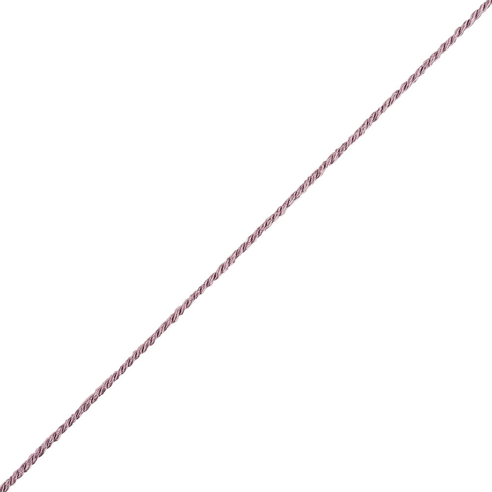 Lilac Cotton Blend Twisted Cord - 2.5mm Lilac Cotton Blend Twisted Cord - 2.5mm