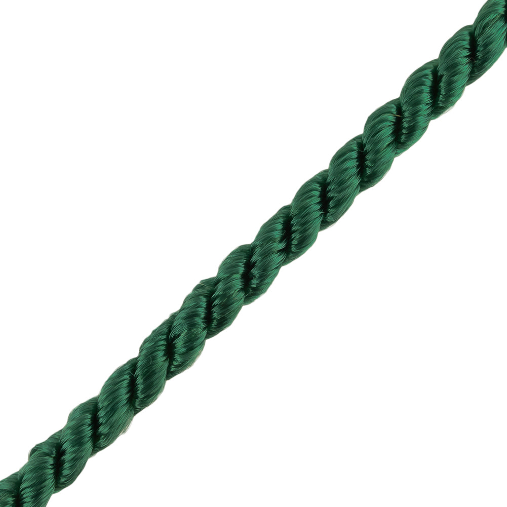 Teal Cotton Blend Twisted Cord - 3mm Detail Teal Cotton Blend Twisted Cord - 3mm Detail