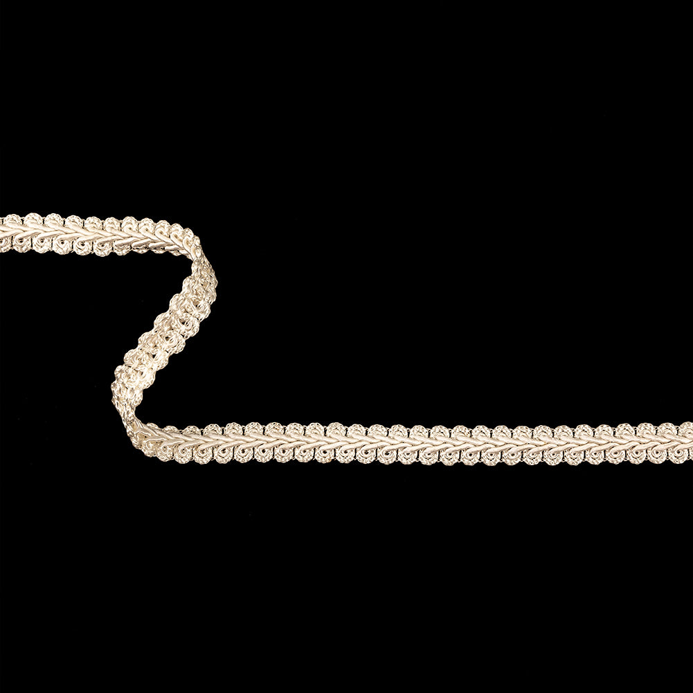 White Swan Gimp Braided Trim - 0.5" White Swan Gimp Braided Trim - 0.5"