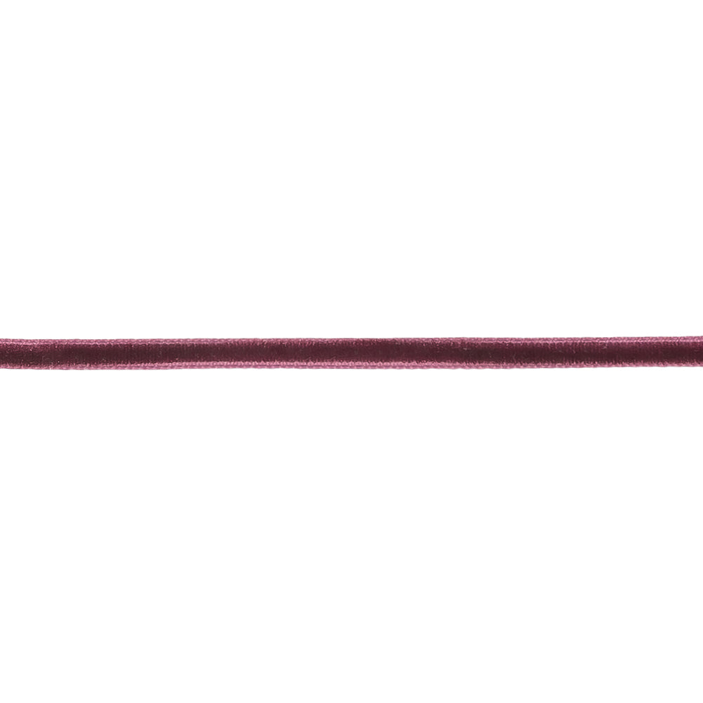 Red Violet Single Face Velvet Ribbon - 0.125" Detail Red Violet Single Face Velvet Ribbon - 0.125" Detail