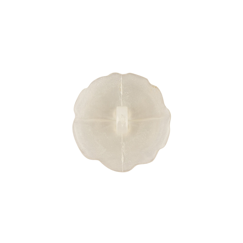 Sugar Swizzle Satin Shank Back Flower Button - 28L/18mm Detail Sugar Swizzle Satin Shank Back Flower Button - 28L/18mm Detail
