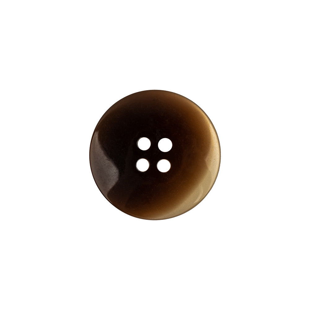 Iridescent Doe and Suntan Ombre 4-Hole Dish Style Jacket Button - 28L/18mm Detail Iridescent Doe and Suntan Ombre 4-Hole Dish Style Jacket Button - 28L/18mm Detail