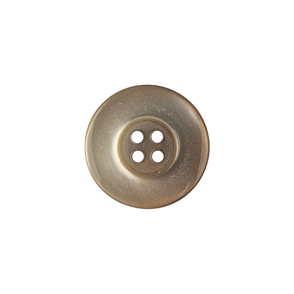 Iridescent Doe and Suntan Ombre 4-Hole Dish Style Jacket Button - 28L/18mm Iridescent Doe and Suntan Ombre 4-Hole Dish Style Jacket Button - 28L/18mm