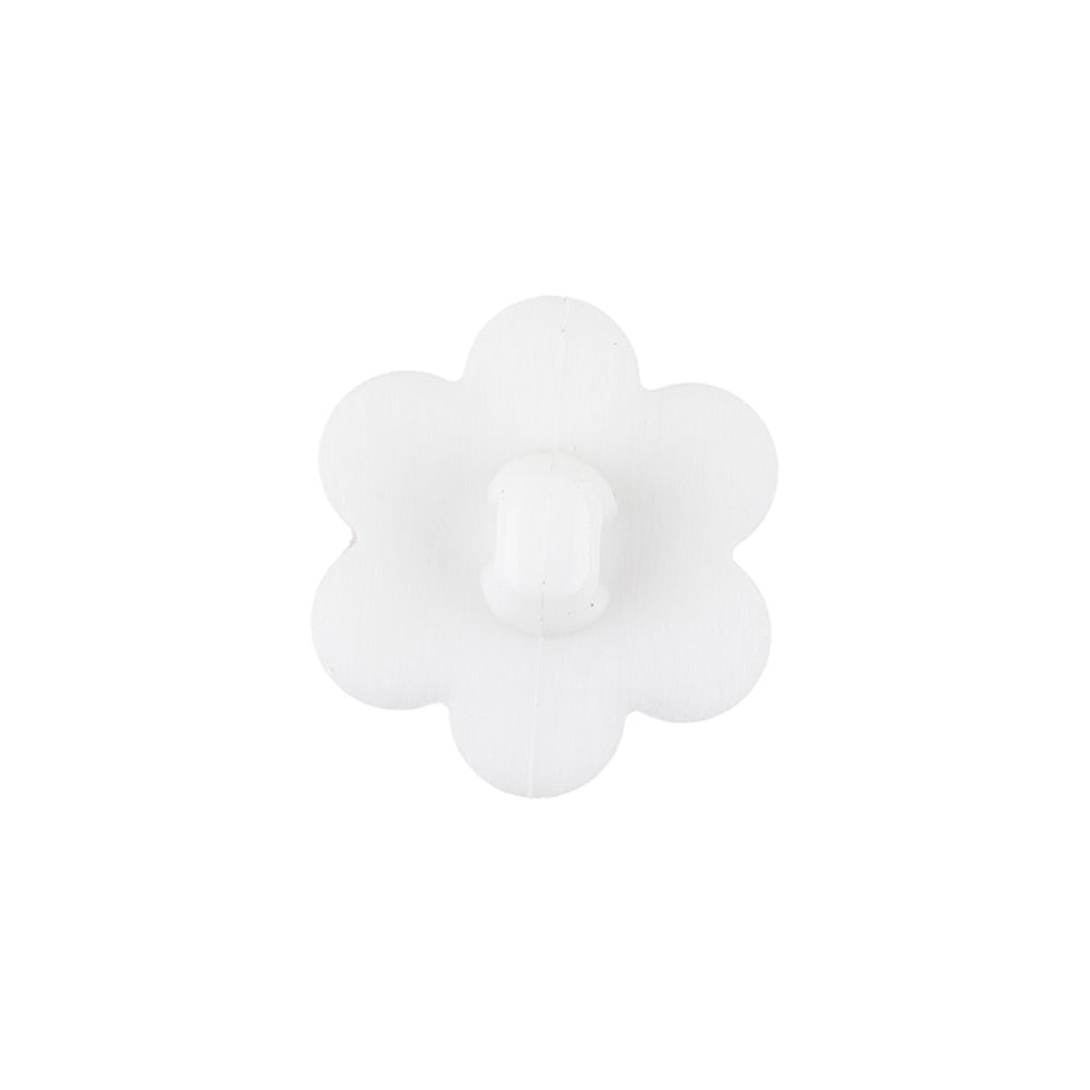 Italian Pearl Icing Flower Shank Back Nylon Button - 32L/20mm Detail Italian Pearl Icing Flower Shank Back Nylon Button - 32L/20mm Detail