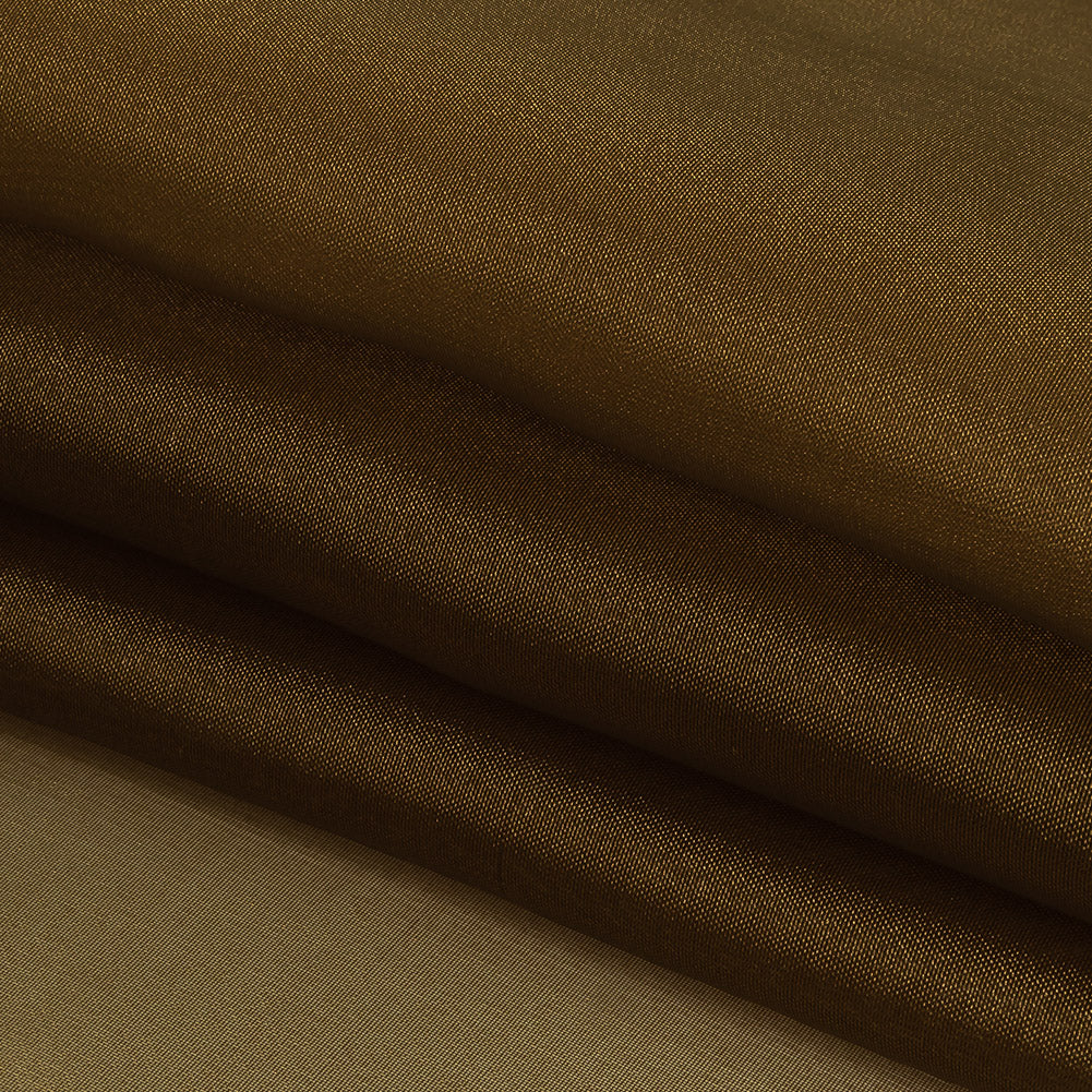 Golden Olive Polyester Organza Folded Golden Olive Polyester Organza Folded