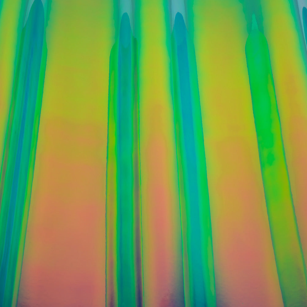 Iridescent Vinyl with Fabric Backing - Rainbow - Kiki Collection Iridescent Vinyl with Fabric Backing - Rainbow - Kiki Collection