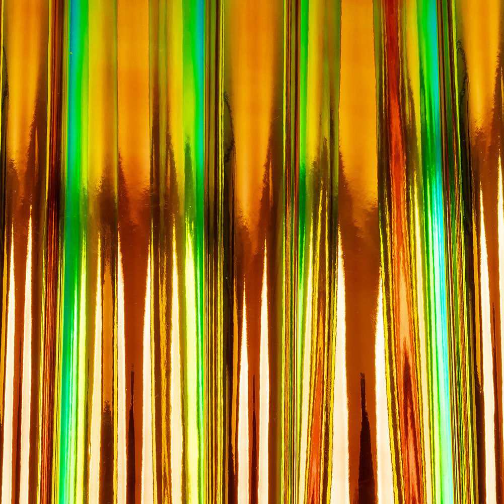 Kiki Iridescent Orange and Green Fabric-Backed Vinyl Kiki Iridescent Orange and Green Fabric-Backed Vinyl